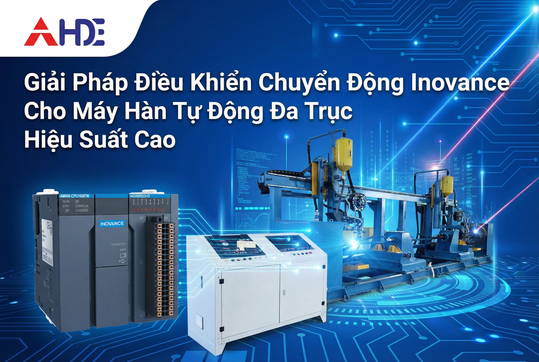 Giải pháp Inovance cho máy hàn tự động