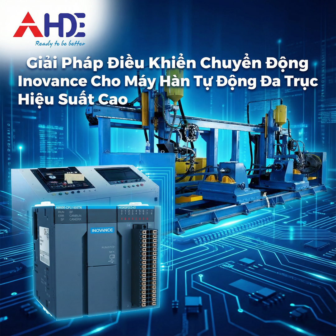 Giải pháp Inovance cho máy hàn tự động