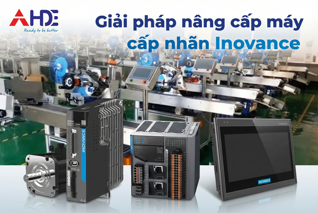 Giải pháp Inovance cho máy cấp nhãn
