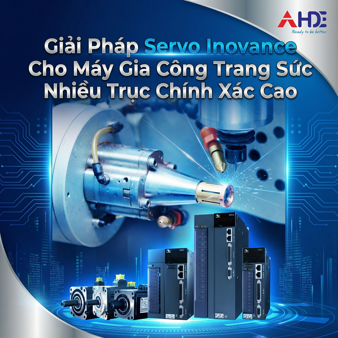 Giải pháp Inovance cho máy gia công trang sức