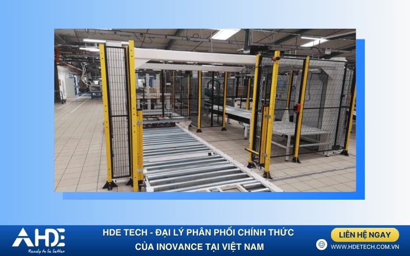 Giải pháp Inovance cho máy xếp Pallet