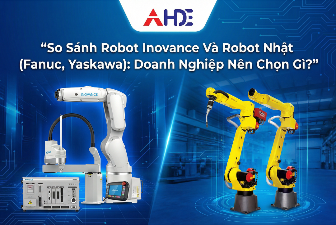 Robot Inovance và robot Nhật Bản