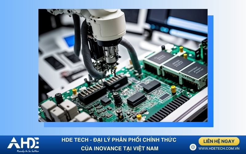 Ứng Dụng Robot Gắp Thả Linh Kiện Inovance Trong Sản Xuất Công Nghiệp