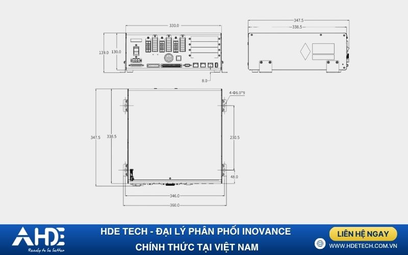Bộ điều khiển robot IRCB500 Inovance
