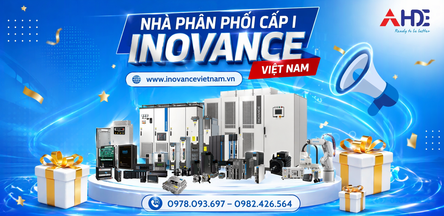 Đại lý chính thức của Inovance tại Việt Nam