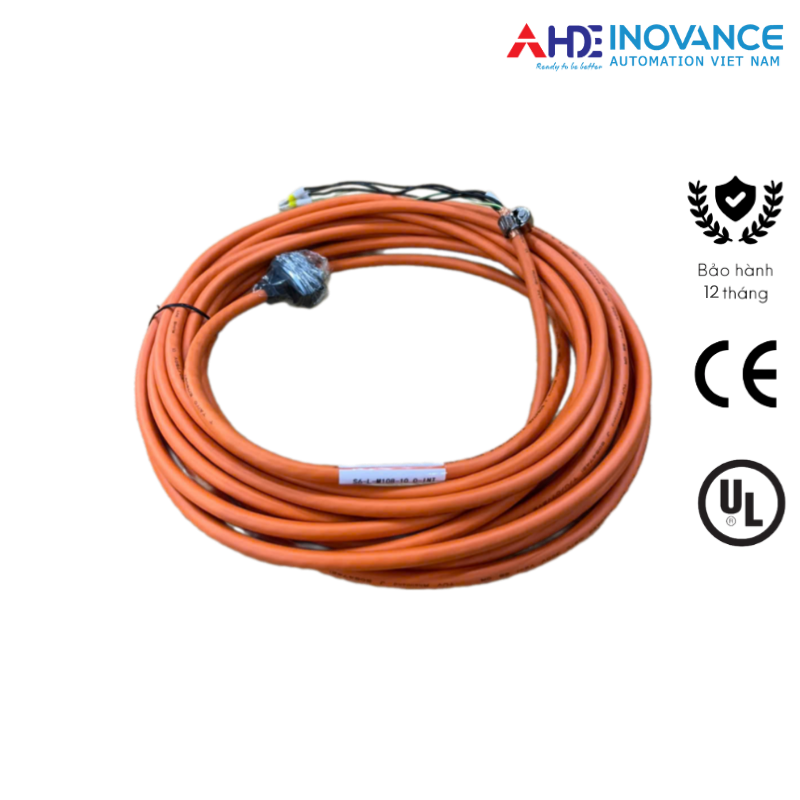 Cáp Nguồn Servo INOVANCE S6-L-M108-10.0-INT (10m) Chính Hãng