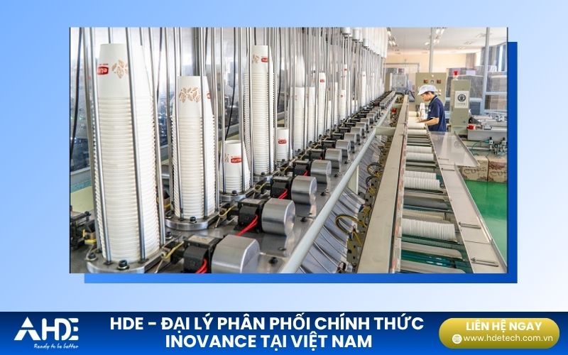 Dây chuyền sản xuất cốc giấy