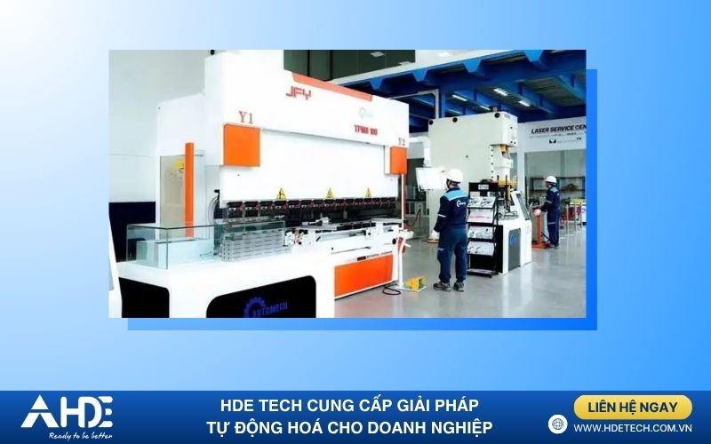 Giải pháp máy chấn kim loại Inovance