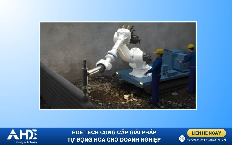 Giải pháp robot Inovance cho ngành khai khoáng