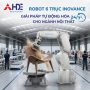 Ứng dụng robot 6 trục Inovance tối ưu vận hành 24/7 trong ngành nội thất