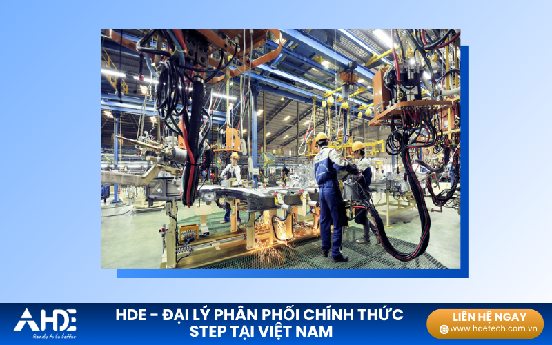 Robot Step ngành cơ khí chế tạo