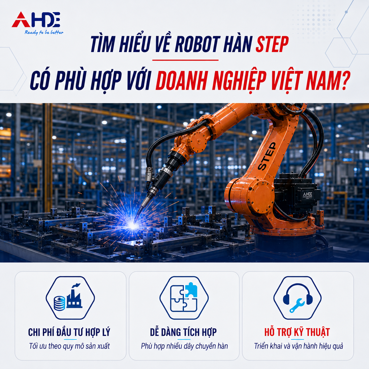 Robot hàn Step Việt Nam
