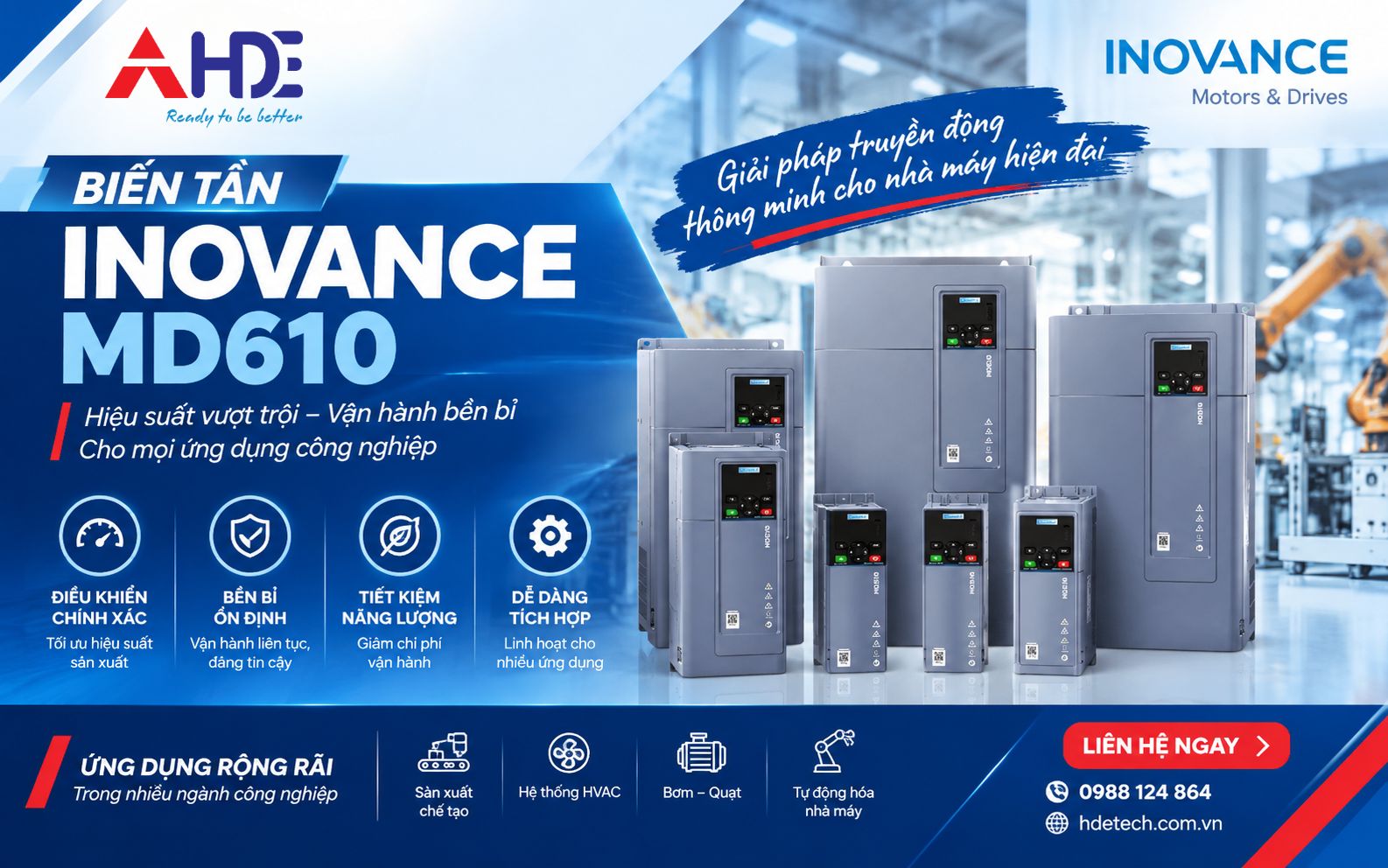 Biến tần Inovance MD610
