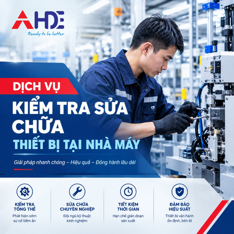 Dịch Vụ Kiểm Tra Sữa Chữa Thiết Bị Tại Nhà Máy