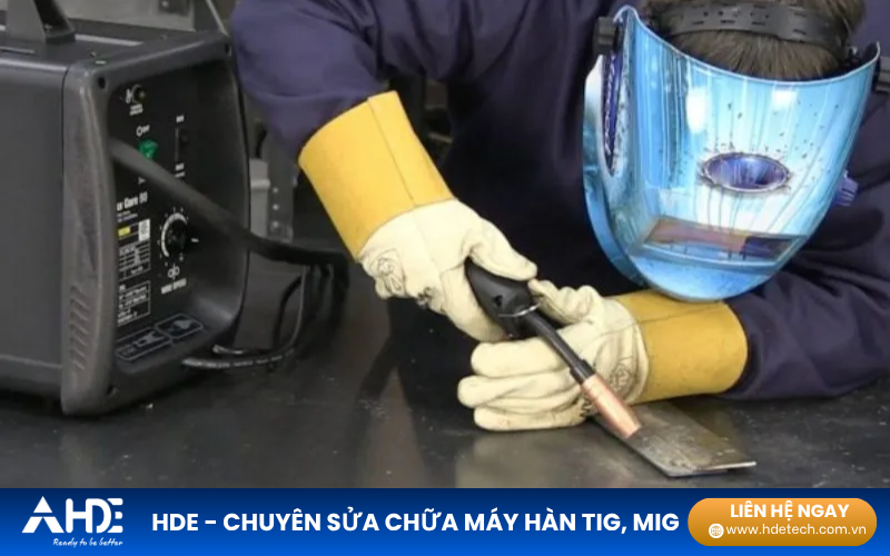 Sửa máy hàn Mig không ra khí