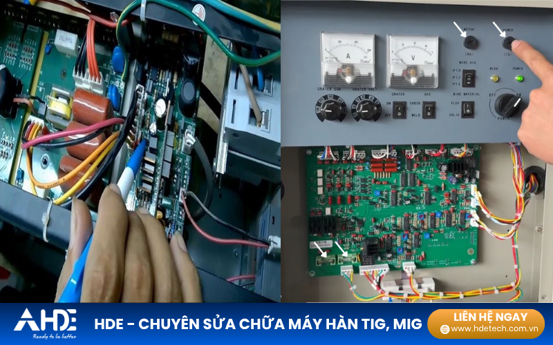Sửa máy hàn Mig không ra khí