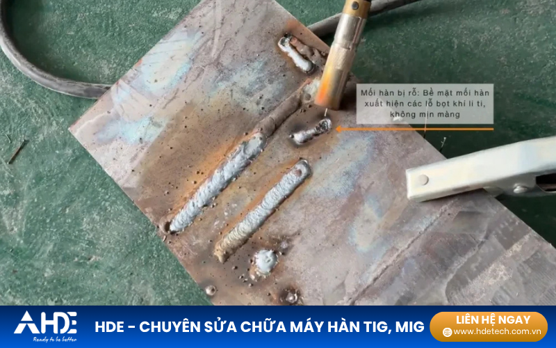 Sửa máy hàn Mig không ra khí