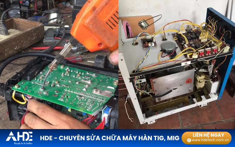 Sửa chữa máy hàn TIG MIG