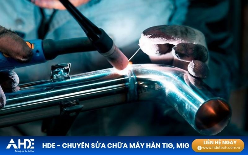 Sửa máy hàn Tig không có khí