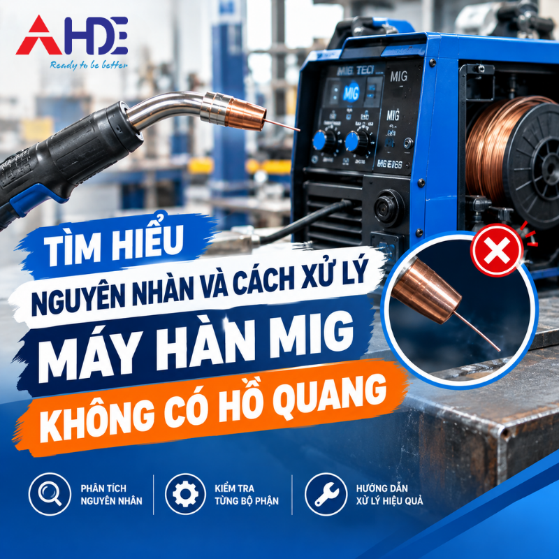 Máy Hàn MIG Không Có Hồ Quang