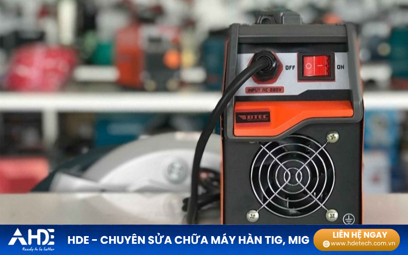 Sửa máy hàn Tig nóng đỏ nhanh