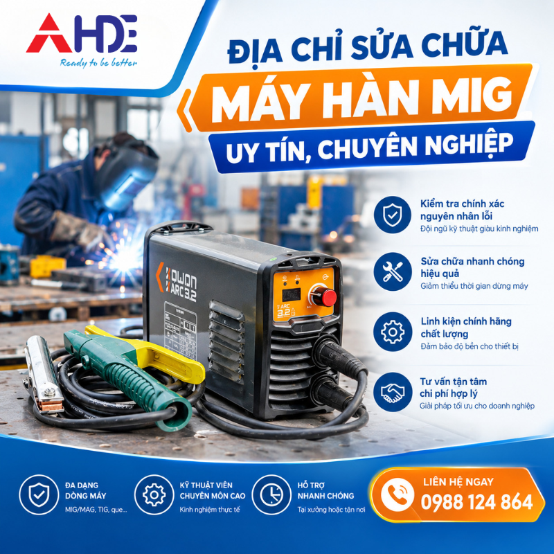Sửa chữa máy hàn MIG